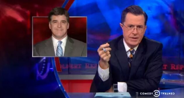 Stephen Colbert – Sean Hannity “Has The Ability to Get His Head Up His Own Ass” – Video