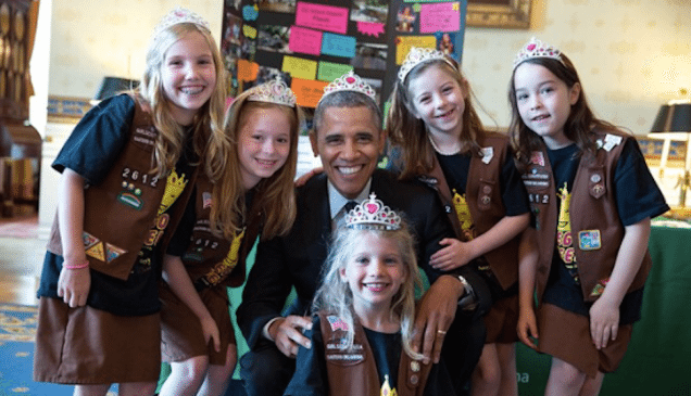 Yes, That Is a Picture of President Barack Obama Wearing a Tiara – PIC