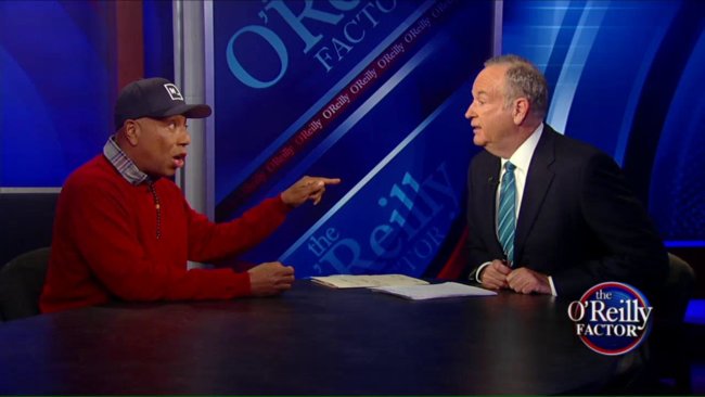 Bill O’Reilly Takes the Ignorant “Blacks Kill Blacks” Argument to Russell Simmons – Video