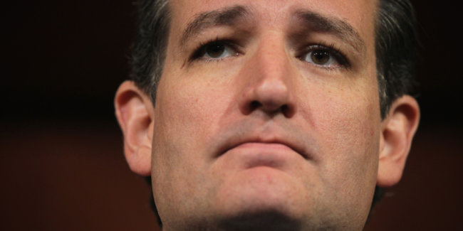 Ted Cruz Apologizes for Being a Total Republican Failure