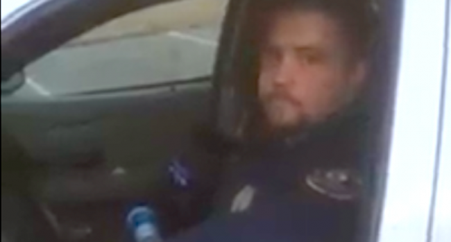 Cop Caught Napping for 3 Hours is Confronted by Student – Video