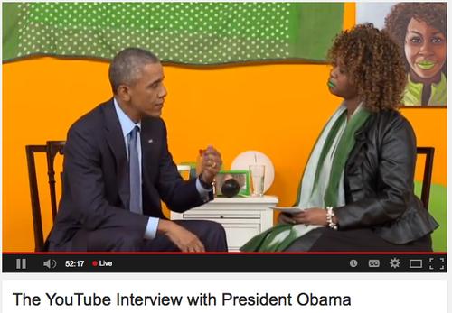 YouTube Star Offers Obama Green Lipstick For his “first wife” – Video