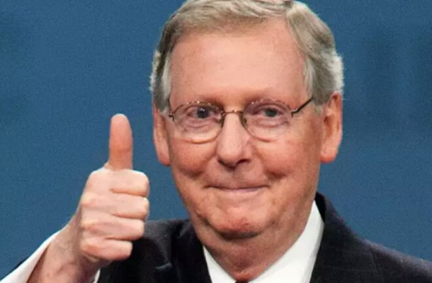 Mitch McConnell Takes Credit for Democrats’ Economic Growth