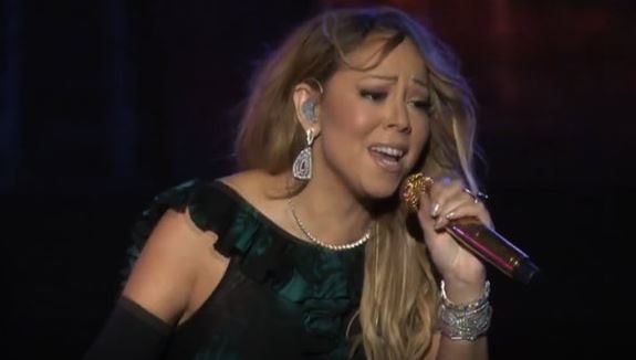 Mariah Carey Not Even Trying – Lip Syncing Her Own Song – Video