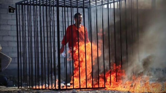 ISIS Releases Grisly Video of Jordanian Pilot Being Burned to Death