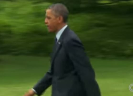 Obama Forgets To Salute Marine, Watch What Happens Next… – Video