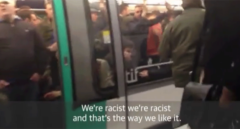 They Shout, “We’re Racists, And That’s The Way We Like It” at Black Man – Video