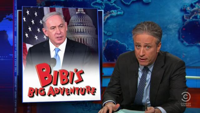 Jon Stewart – Republicans Gave Netanyahu “The Longest Blowjob A Jewish Man Ever Received”