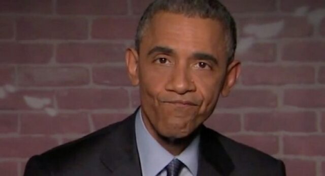 Video Shows President Obama Reading Mean Tweets About Himself – Video