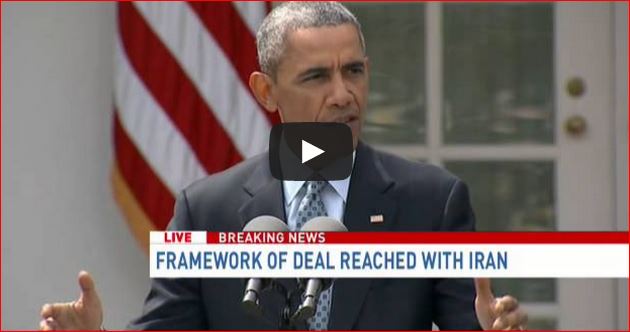 President Obama’s Announcement on Framework for Iran Deal – Video