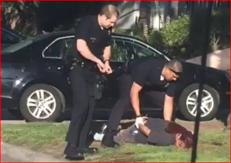 LAPD Officers Arrest Man After Shooting Him in The Head – Video