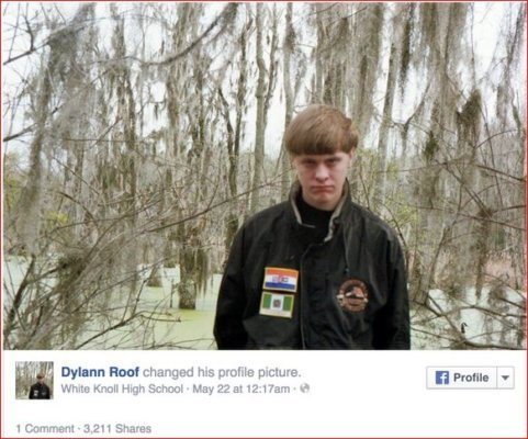 This Comment on Dylann Roof’s Facebook Photo Has Gone Viral – PIC