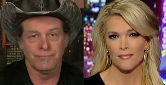 Ted Nugent Sides with Donald Trump’s Attacks on Megyn Kelly