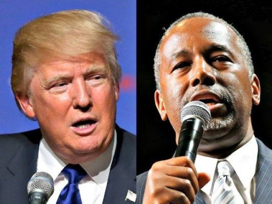 Poll: Ben Carson and Donald Trump Almost Tied for First