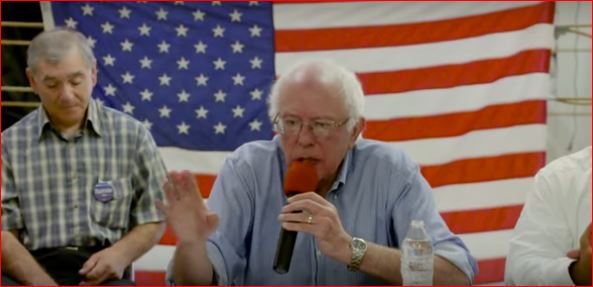 Bernie Sanders Goes after Donald Trump – He’s “Absurd, Racist and Wrong” – Video