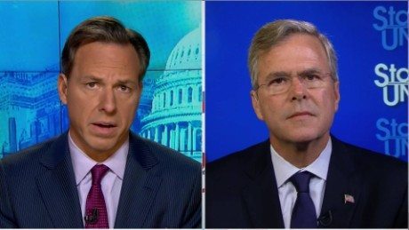 Jake Tapper to Jeb – We Can’t Blame George for 9/11 But We Blame Hillary for Benghazi?