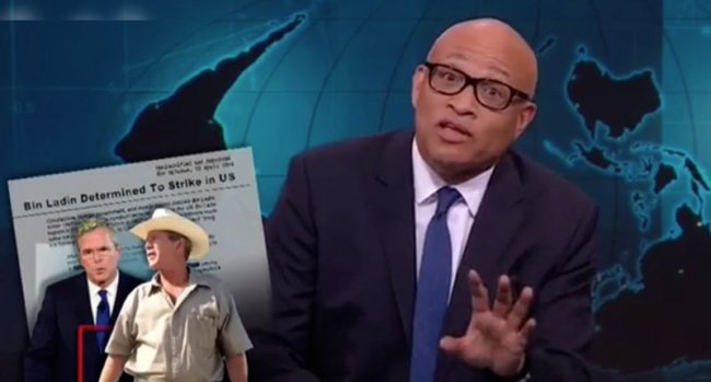 Larry Wilmore on Jeb! – “Your head can’t contain the bullsh*t your mouth is spewing”