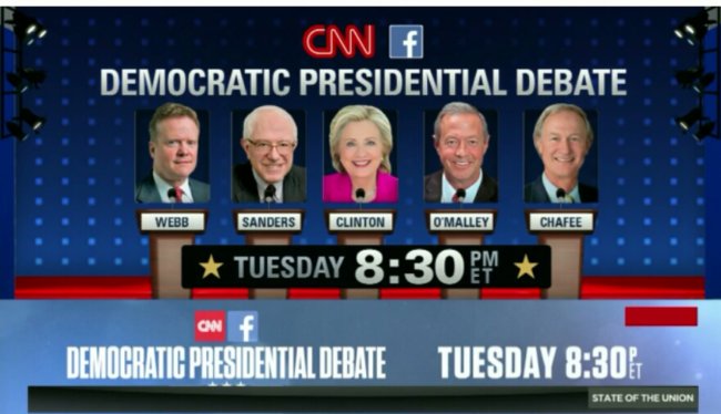CNN Releases Democratic Debate Standing Order – PIC