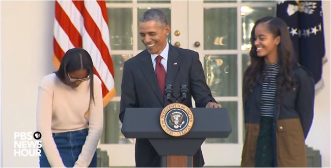 President Obama’s Turkey Pardon Ceremony Filled with Jokes – Video