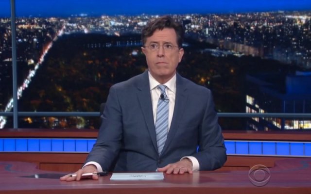 Stephen Colbert’s Speechless Moment in Announcing the Paris Attacks – Video