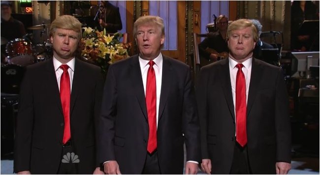 Donald Trump Heckled on SNL – Called a “Racist” – Video