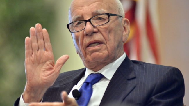 Rupert Murdoch – “Trump Finally Loses It”