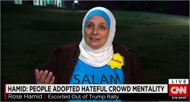 Muslim Woman Kicked Out of Trump Rally Because She Peacefully Stood Up – Video