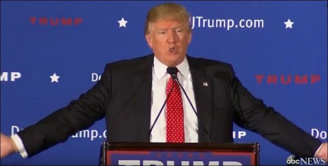 Donald Trump – “Ted Cruz is an Anchor Baby” – Video