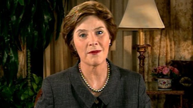 Laura Bush Couldn’t Say if She Would Vote for Donald Trump