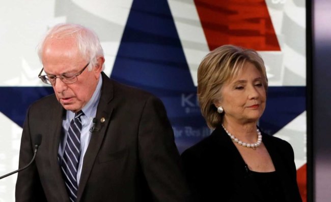 Bill Press – Media Ignores Bernie – “regurgitating spin from the Clinton campaign”