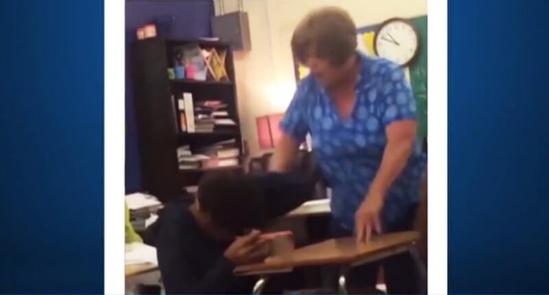 Teacher Caught on Camera Beating Black Student – Gets Arrested – Video