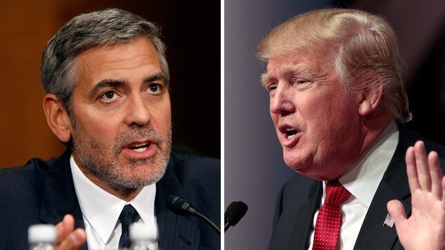 George Clooney – “there is not gonna be a President Donald Trump”