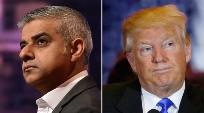 Donald Trump on London’s Muslim Mayor – “I don’t care about him”