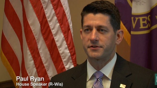 Paul Ryan – “l Would Sue” Donald Trump If I Have To