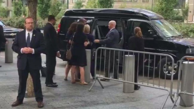 Hillary Clinton Seen Falling at September 11th Event – Video