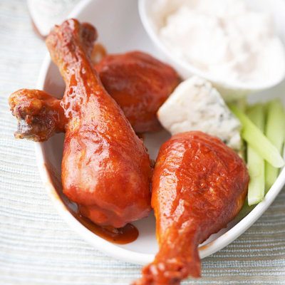 Buffalo Chicken Drumstick with Blue Cheese