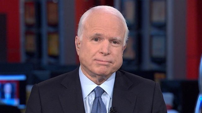 John McCain – “Cindy and I will not vote for Donald Trump”