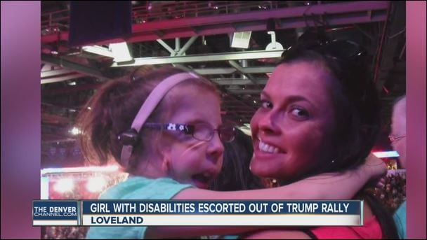 7-Year-Old Girl With Disabilities Heckled at Trump Rally