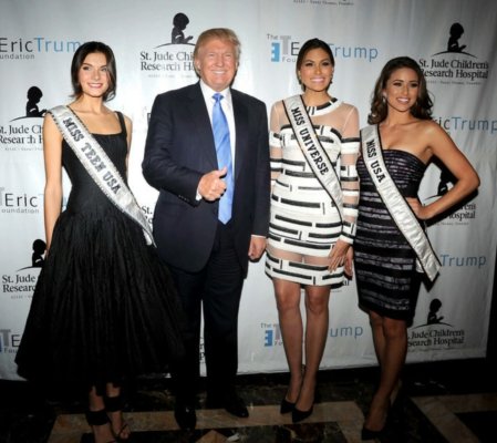 Teenage Beauty Contestants Say Trump Lurked Around in Their Dressing Room