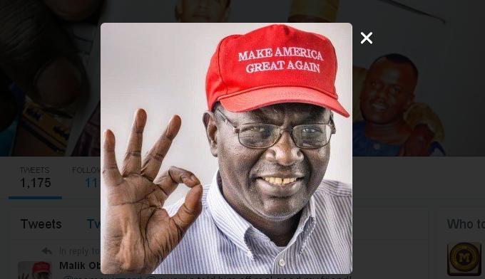 Obama’s Brother Congratulates “President Trump” – says “God is Great!”