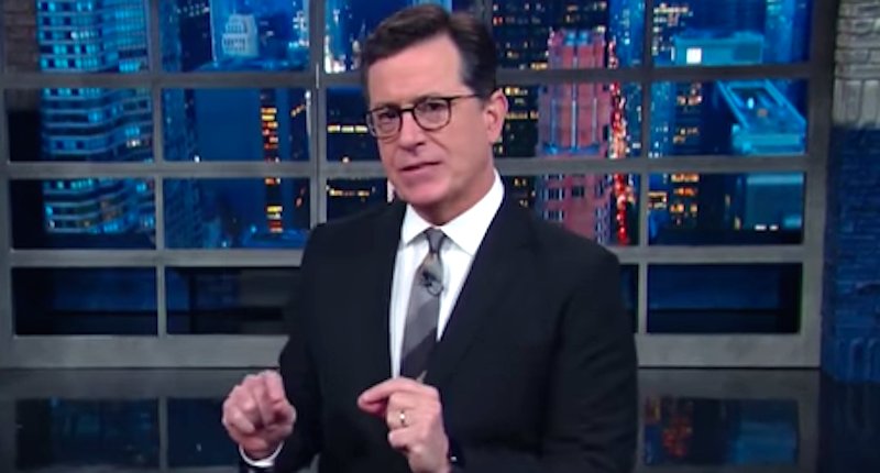 Trump Can Send You Unblockable Texts – Stephen Colbert Explains – Video