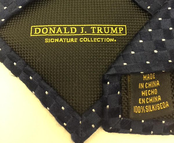 Trump’s Products Made in China, Bangladesh, Pakistan… Anywhere But America