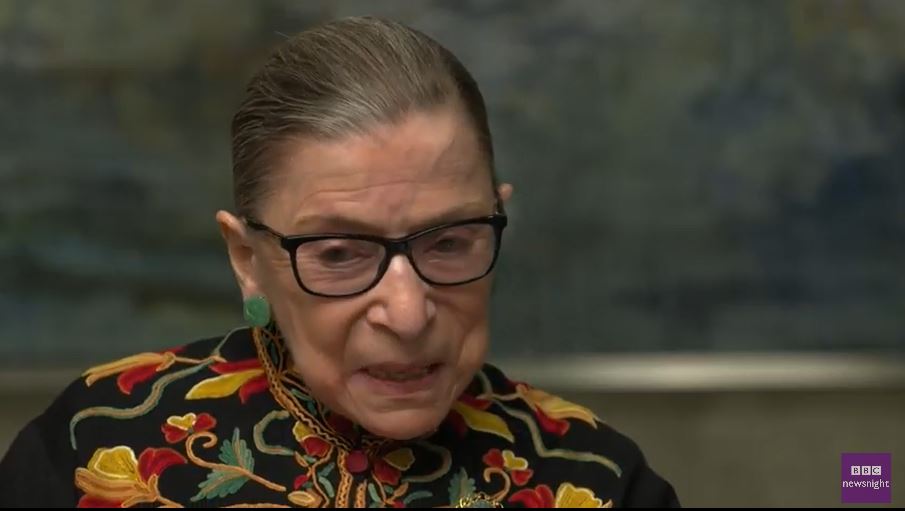 Justice Ruth Bader Ginsburg – “We Are Not Experiencing The Best of Times” – Video