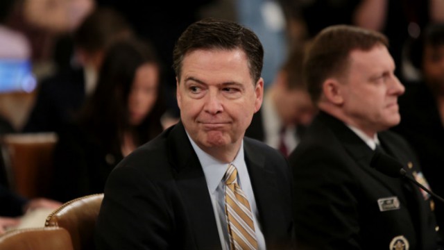 Report – Comey Tried to Blend In With White House Curtains to Avoid Trump