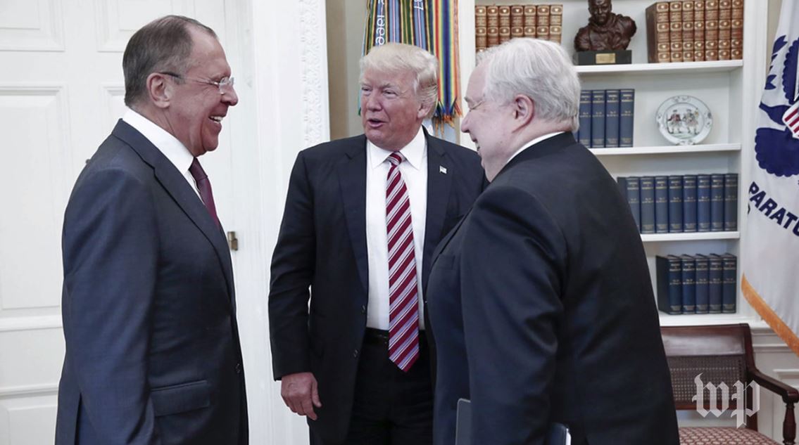 Report – Trump Revealed “Highly Classified” Information to Russian Officials
