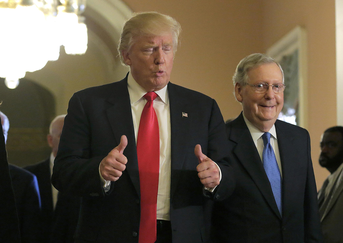 Trump Gets Huge Tax Cut in Senate Obamacare Repeal Bill