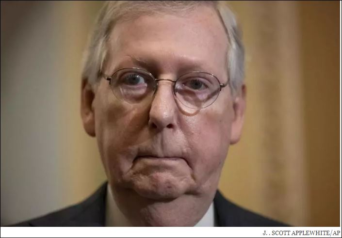Mitch McConnell Blocks Bill to Re-open Government