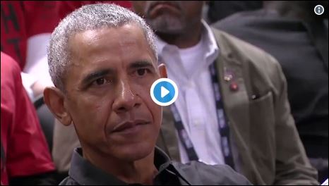Standing Ovation for Barack Obama at NBA Finals Game – Video