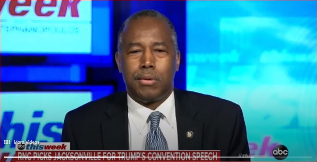 Ben Carson on renaming institutions named after racists – Stop being “offended… grow up…”