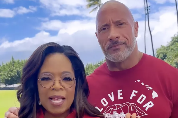 Oprah Winfrey and Dwayne Johnson Start $10 Million Fund for Maui